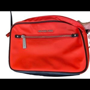 Micheal Kors Polly Nylon Crossbody Bag